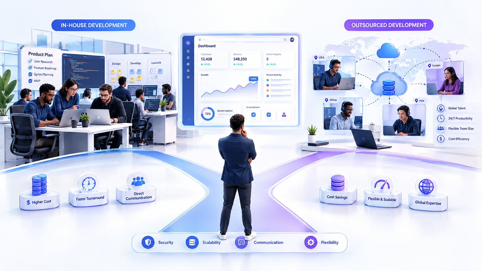 In House vs. Outsourced SaaS Development: Which Is Better?